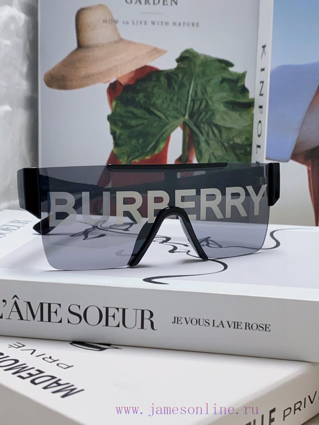 New colors to Burberry letter printed sunglasses 4291Burberry Hip Hop Sunglasses Goggles BE46cn8af0p - Image 4