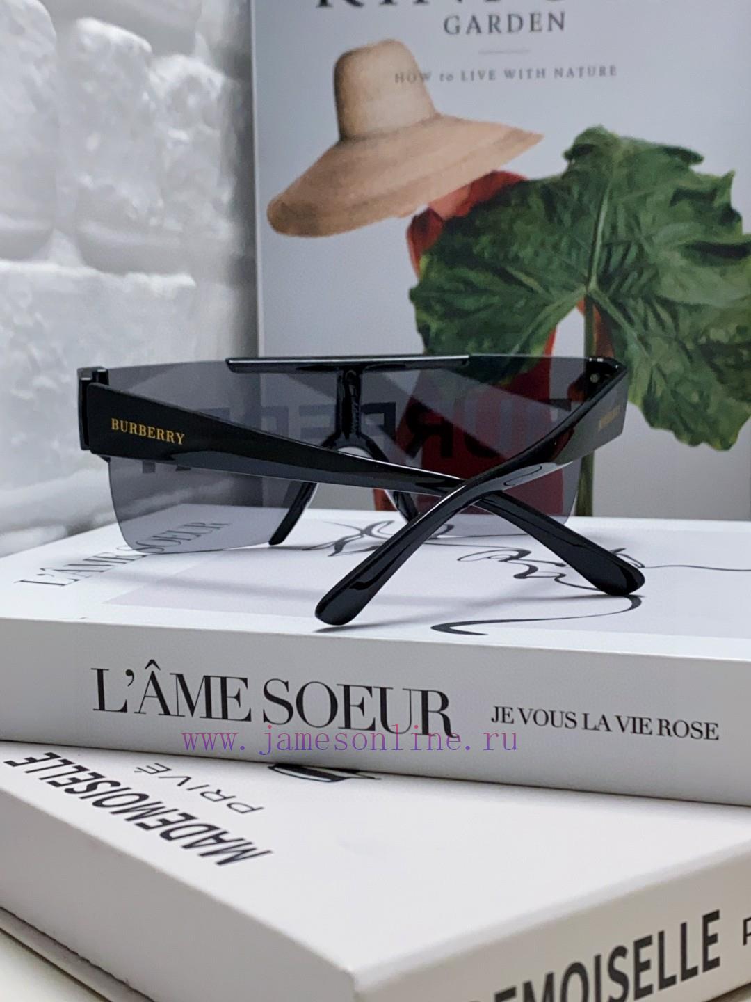 New colors to Burberry letter printed sunglasses 4291Burberry Hip Hop Sunglasses Goggles BE46cn8af0p - Image 5