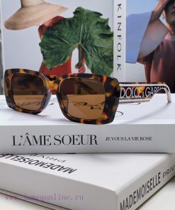 DG Dolce&Gabbana 2024 new high-end sunglasses for women, UV resistant Instagram, popular strbeczgssj