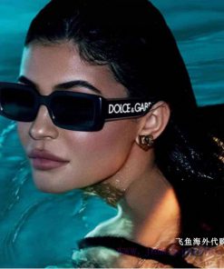 DG Dolce&Gabbana 2024 new high-end sunglasses for women, UV resistant Instagram, popular strovdp678p