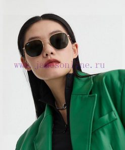 RAYBAN RB3548 flat glass lens polygonal frame dazzling trendy sunglasses, unisex size 51-21<wveaisry