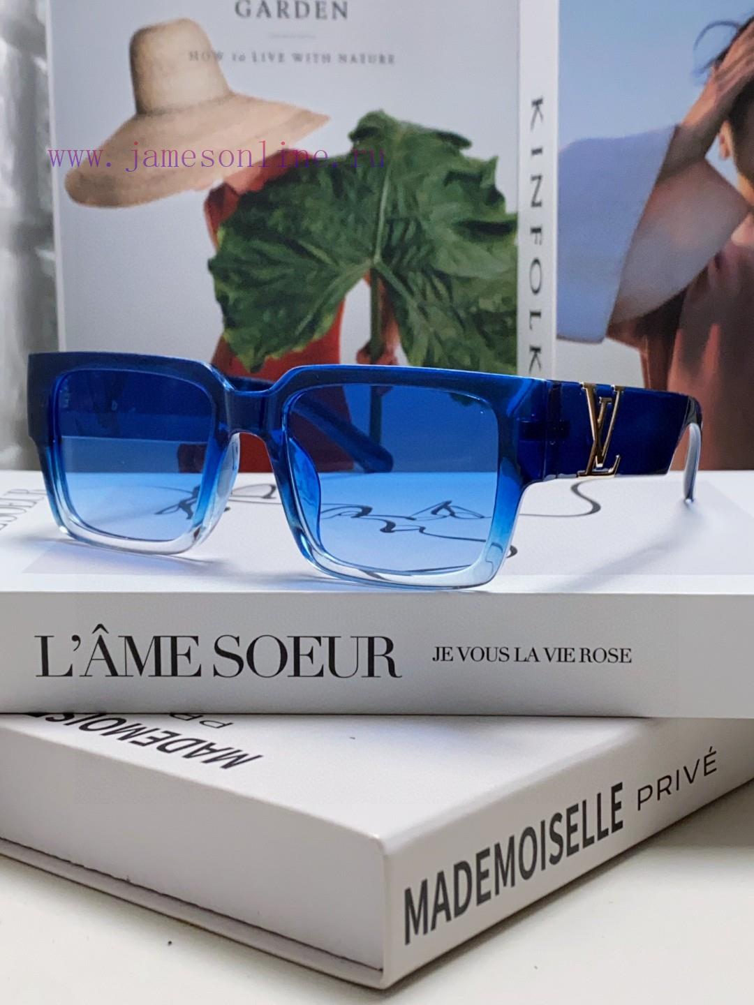 LV Louis Vuitton New Sunglasses Retro Personalized Avant garde Sunglasses Model High Textureqlwxido8 - Image 2