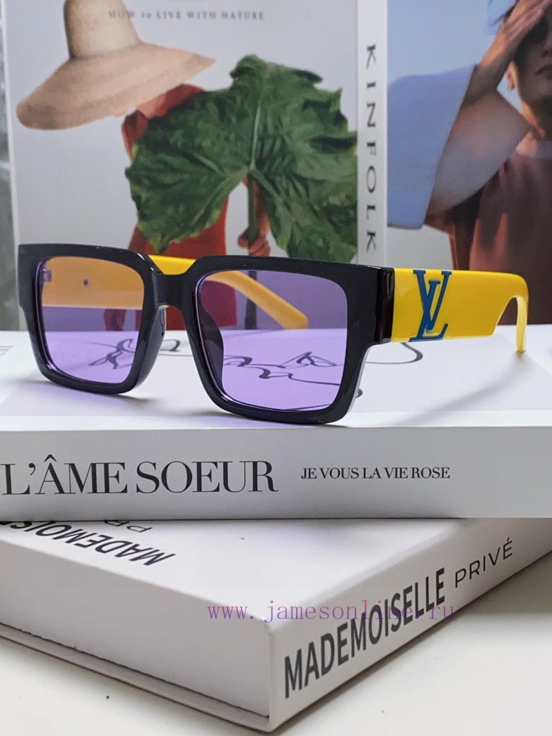 LV Louis Vuitton New Sunglasses Retro Personalized Avant garde Sunglasses Model High Texturexn83plpp