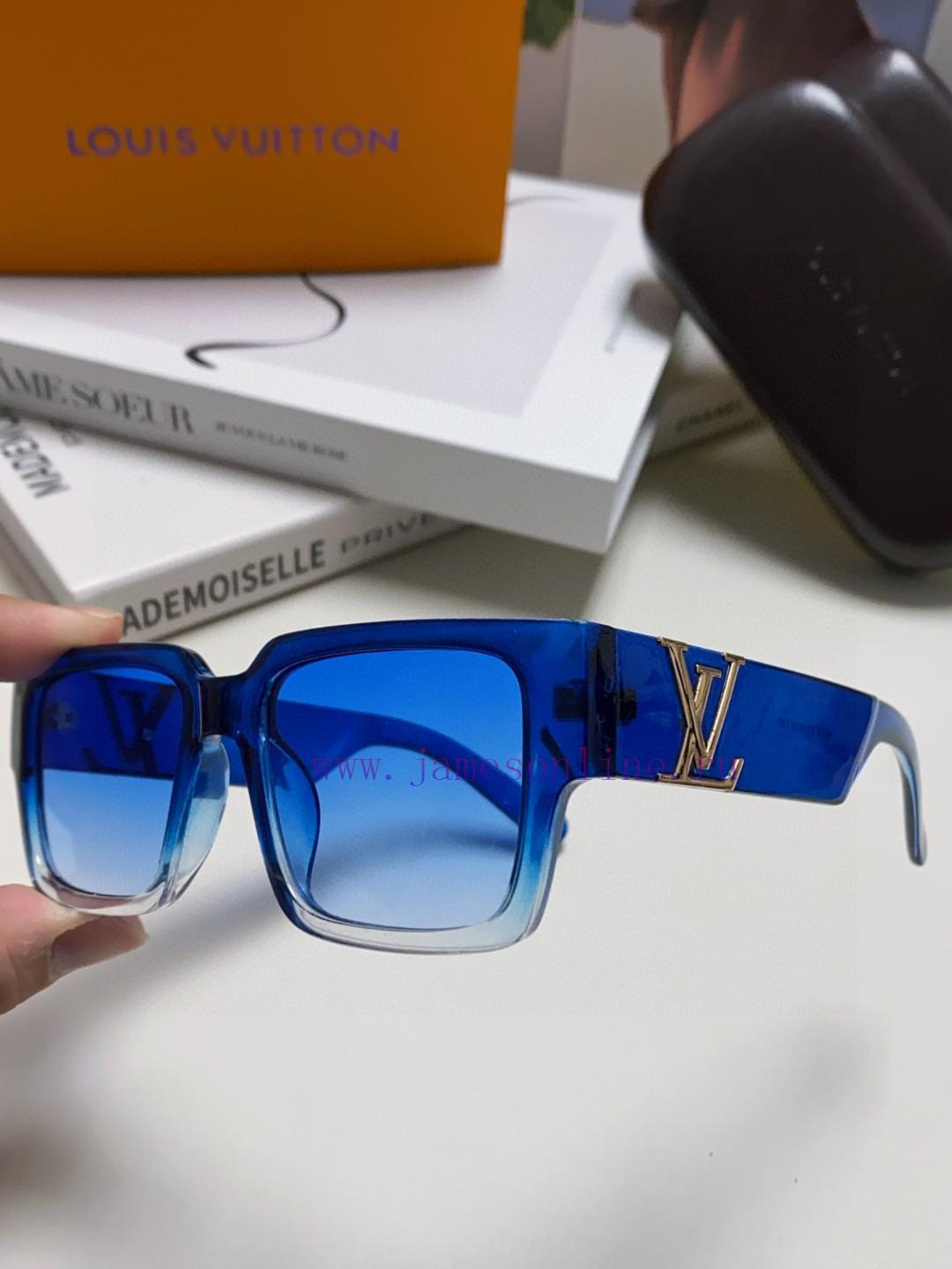 LV Louis Vuitton New Sunglasses Retro Personalized Avant garde Sunglasses Model High Textureqlwxido8 - Image 7
