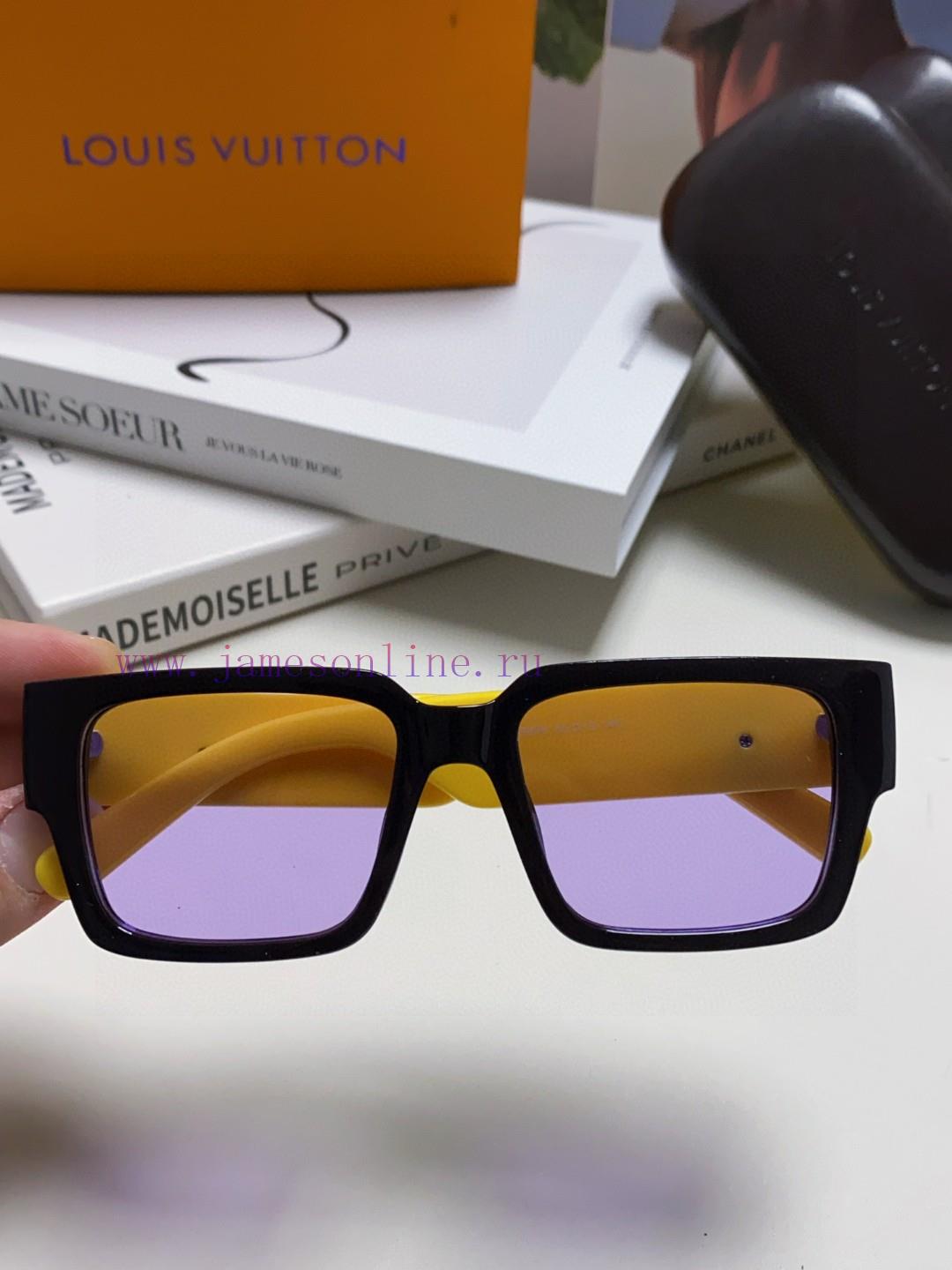 LV Louis Vuitton New Sunglasses Retro Personalized Avant garde Sunglasses Model High Texturexn83plpp - Image 5