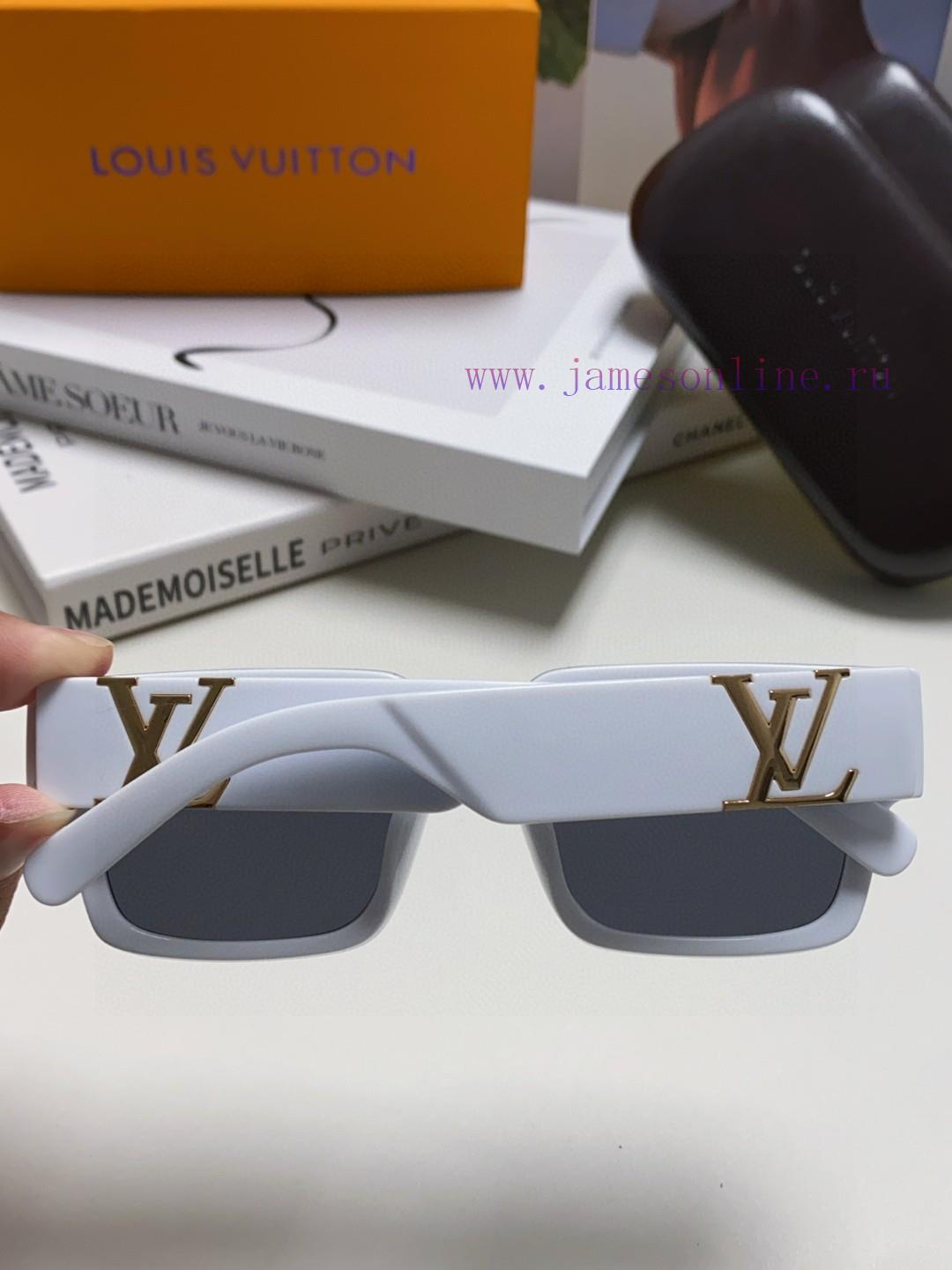 LV Louis Vuitton New Sunglasses Retro Personalized Avant garde Sunglasses Model High Texturek4vzdcq6 - Image 6