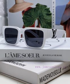 LV Louis Vuitton New Sunglasses Retro Personalized Avant garde Sunglasses Model High Texture5s00wur2