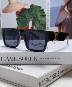 LV Louis Vuitton New Sunglasses Retro Personalized Avant garde Sunglasses Model High Texturerdof0i3g