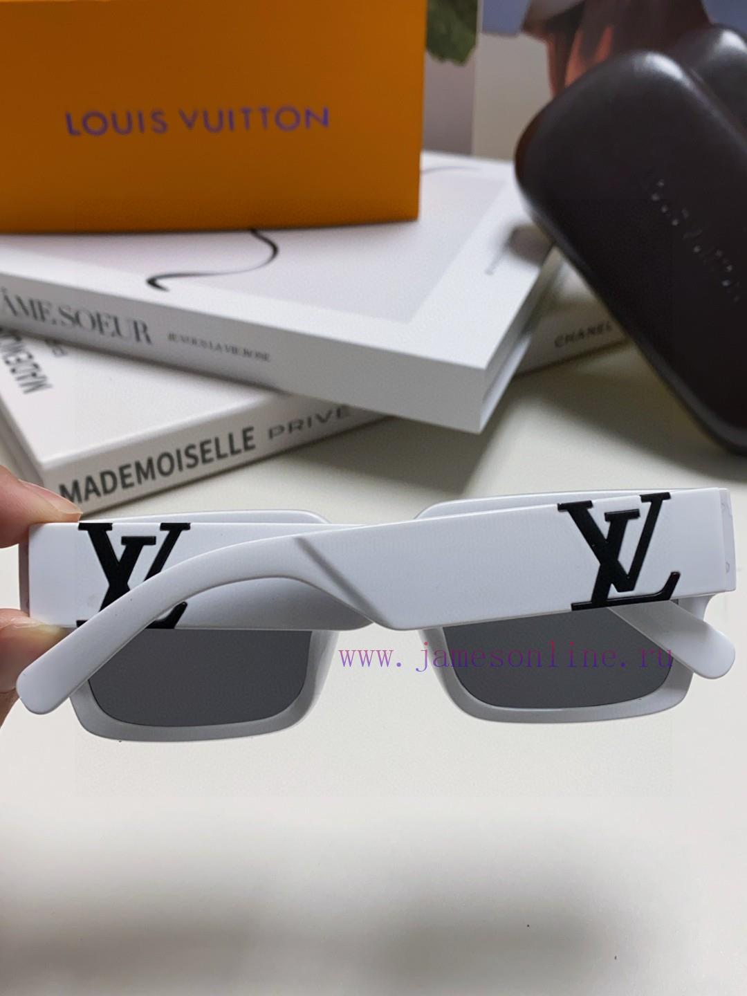 LV Louis Vuitton New Sunglasses Retro Personalized Avant garde Sunglasses Model High Texture5s00wur2 - Image 6
