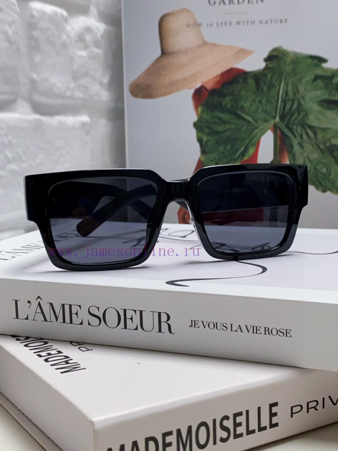 LV Louis Vuitton New Sunglasses Retro Personalized Avant garde Sunglasses Model High Texturerdof0i3g - Image 3