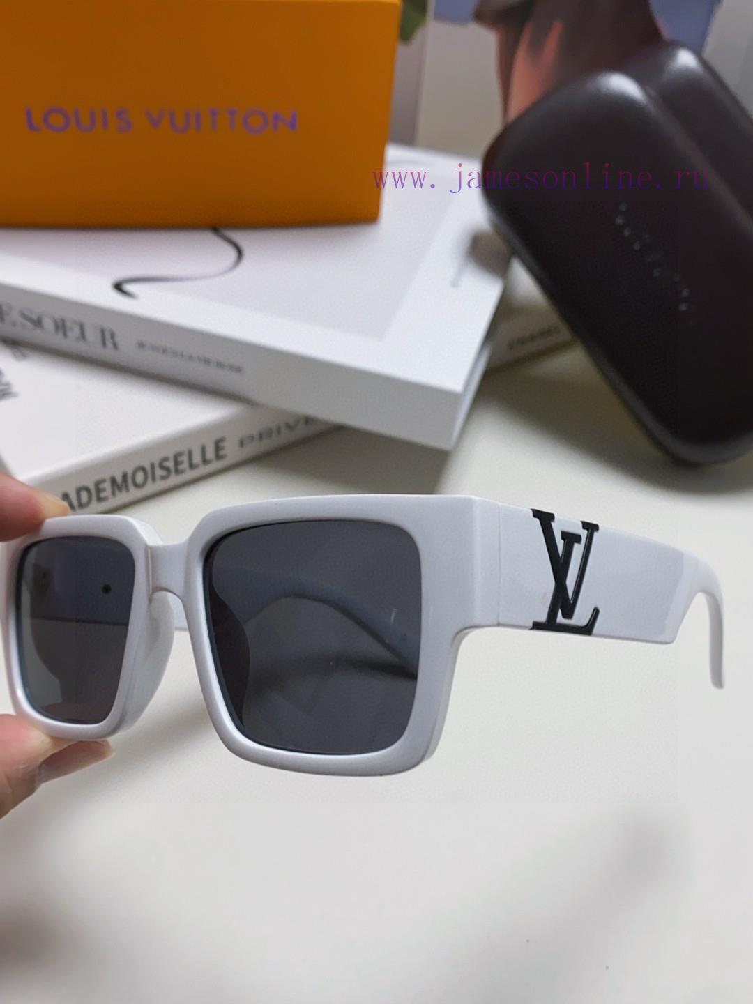 LV Louis Vuitton New Sunglasses Retro Personalized Avant garde Sunglasses Model High Texture5s00wur2 - Image 7