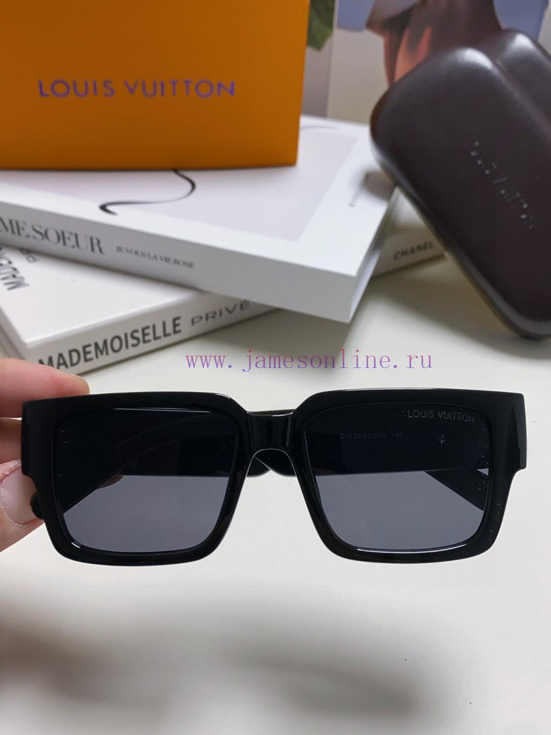 LV Louis Vuitton New Sunglasses Retro Personalized Avant garde Sunglasses Model High Texturerdof0i3g - Image 5