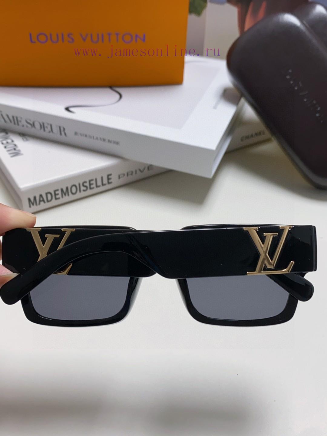 LV Louis Vuitton New Sunglasses Retro Personalized Avant garde Sunglasses Model High Texturerdof0i3g - Image 6