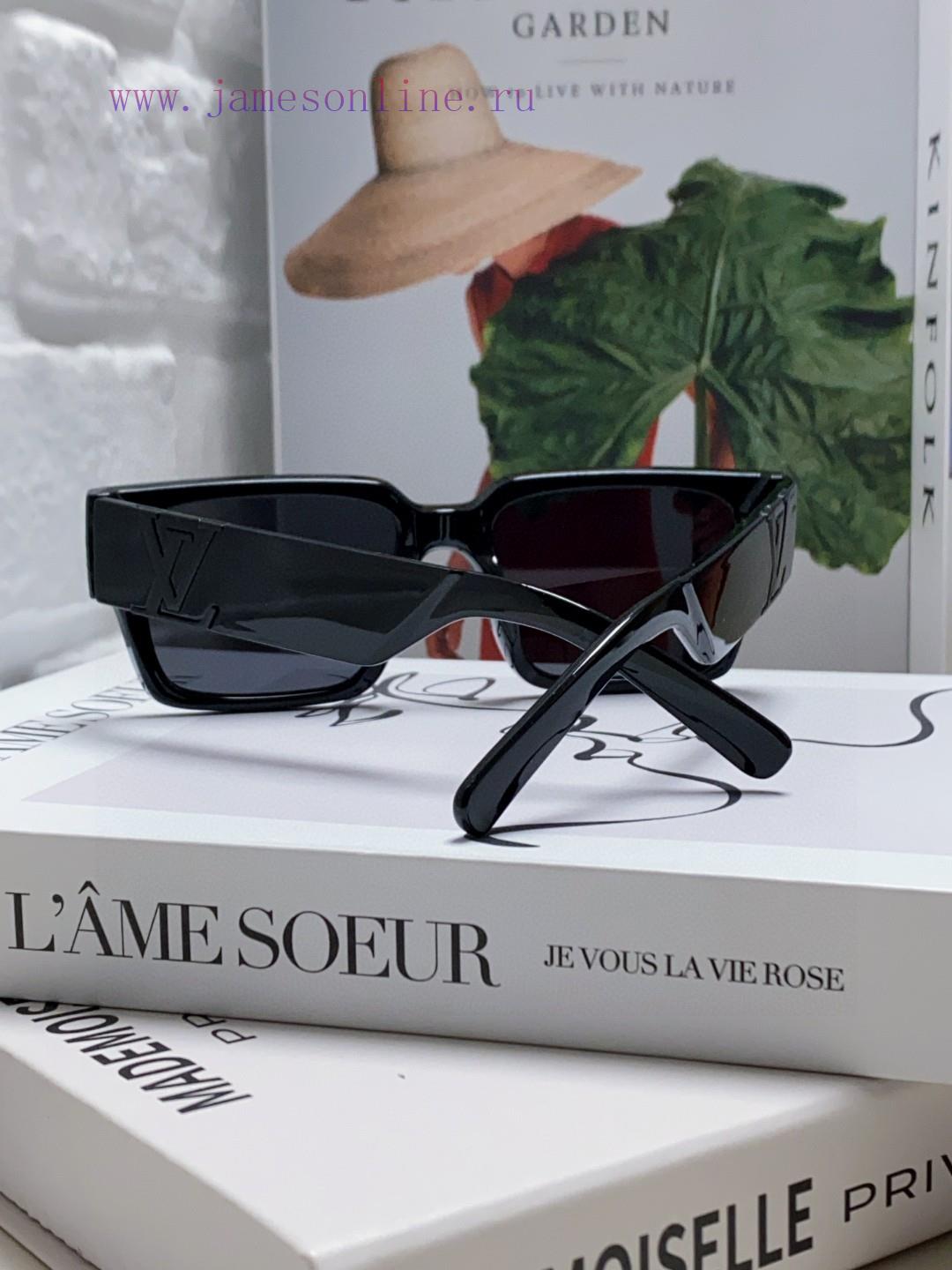 LV Louis Vuitton New Sunglasses Retro Personalized Avant garde Sunglasses Model High Texture262lsc9d - Image 4