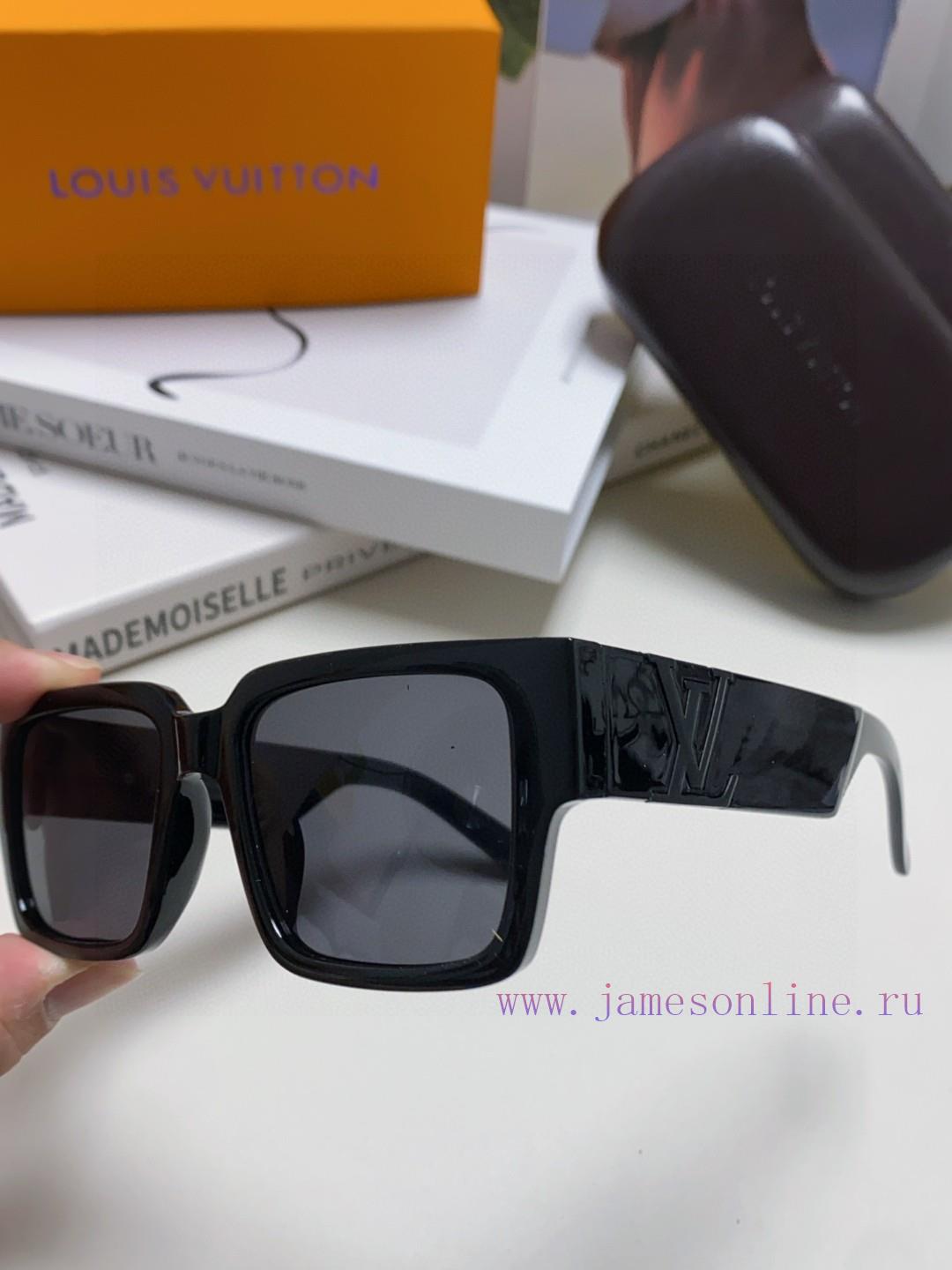 LV Louis Vuitton New Sunglasses Retro Personalized Avant garde Sunglasses Model High Texture262lsc9d - Image 7