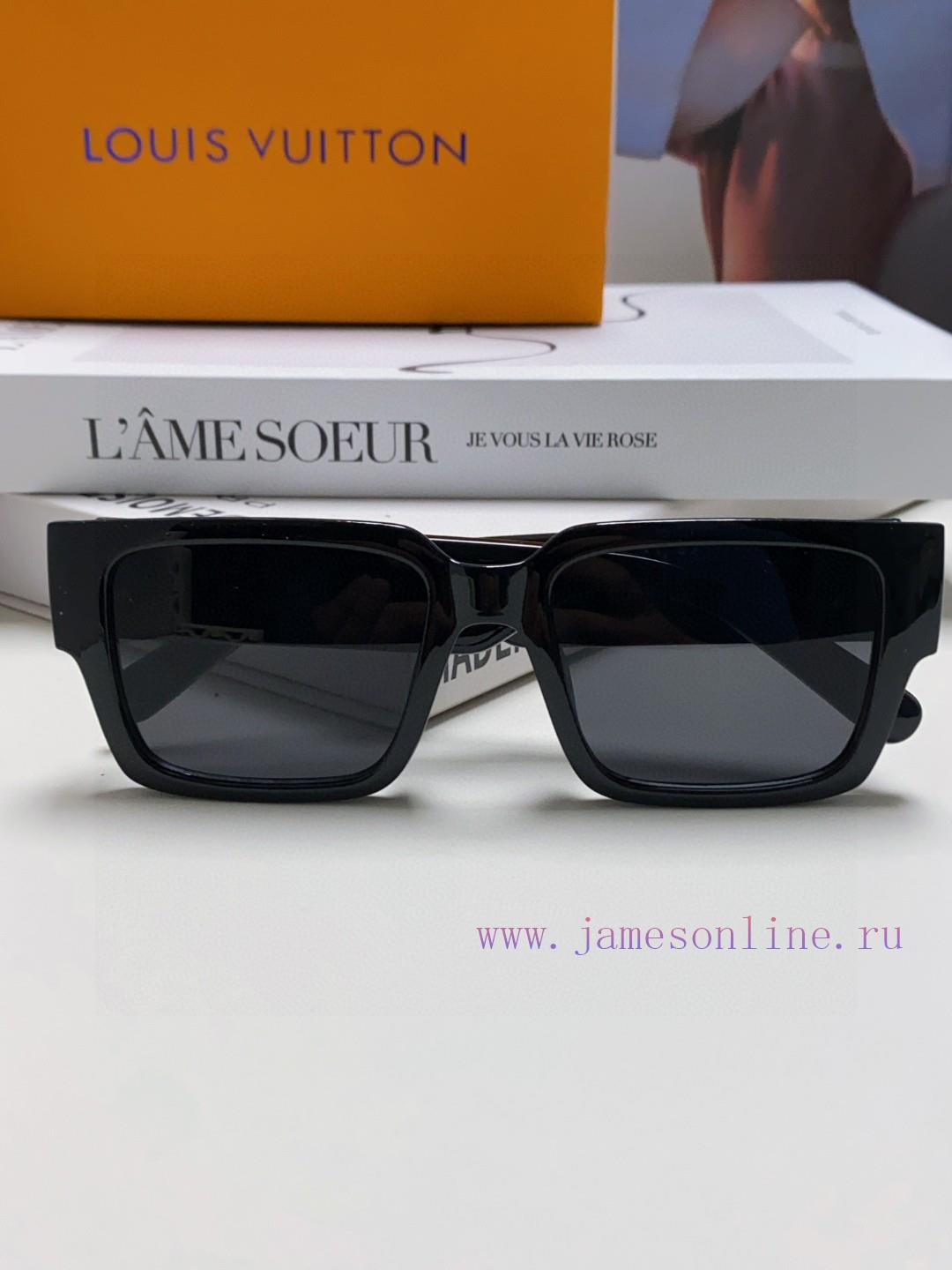 LV Louis Vuitton New Sunglasses Retro Personalized Avant garde Sunglasses Model High Texture262lsc9d - Image 8