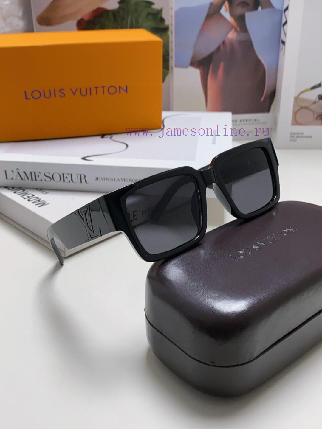 LV Louis Vuitton New Sunglasses Retro Personalized Avant garde Sunglasses Model High Texture262lsc9d - Image 9