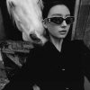 Chanel 2024 new sunglasses cat eye sunglasses narrow frame women's Korean version 24SS frame6hpz17ll