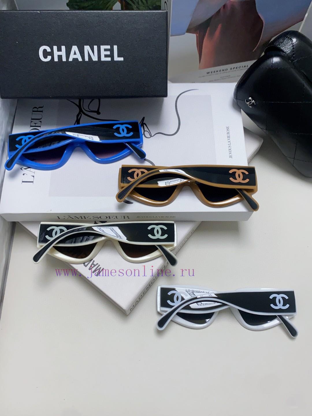 Chanel 2024 new sunglasses cat eye sunglasses narrow frame women's Korean version 24SS frame3augdfcg - Image 12