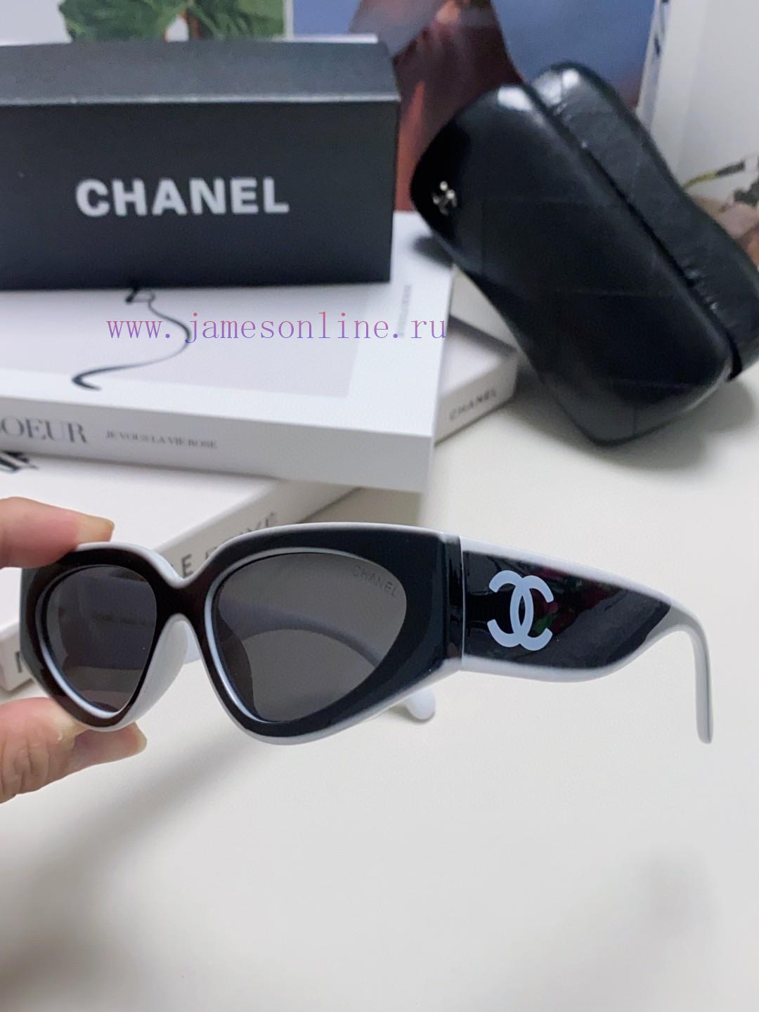 Chanel 2024 new sunglasses cat eye sunglasses narrow frame women's Korean version 24SS frame6hpz17ll - Image 9