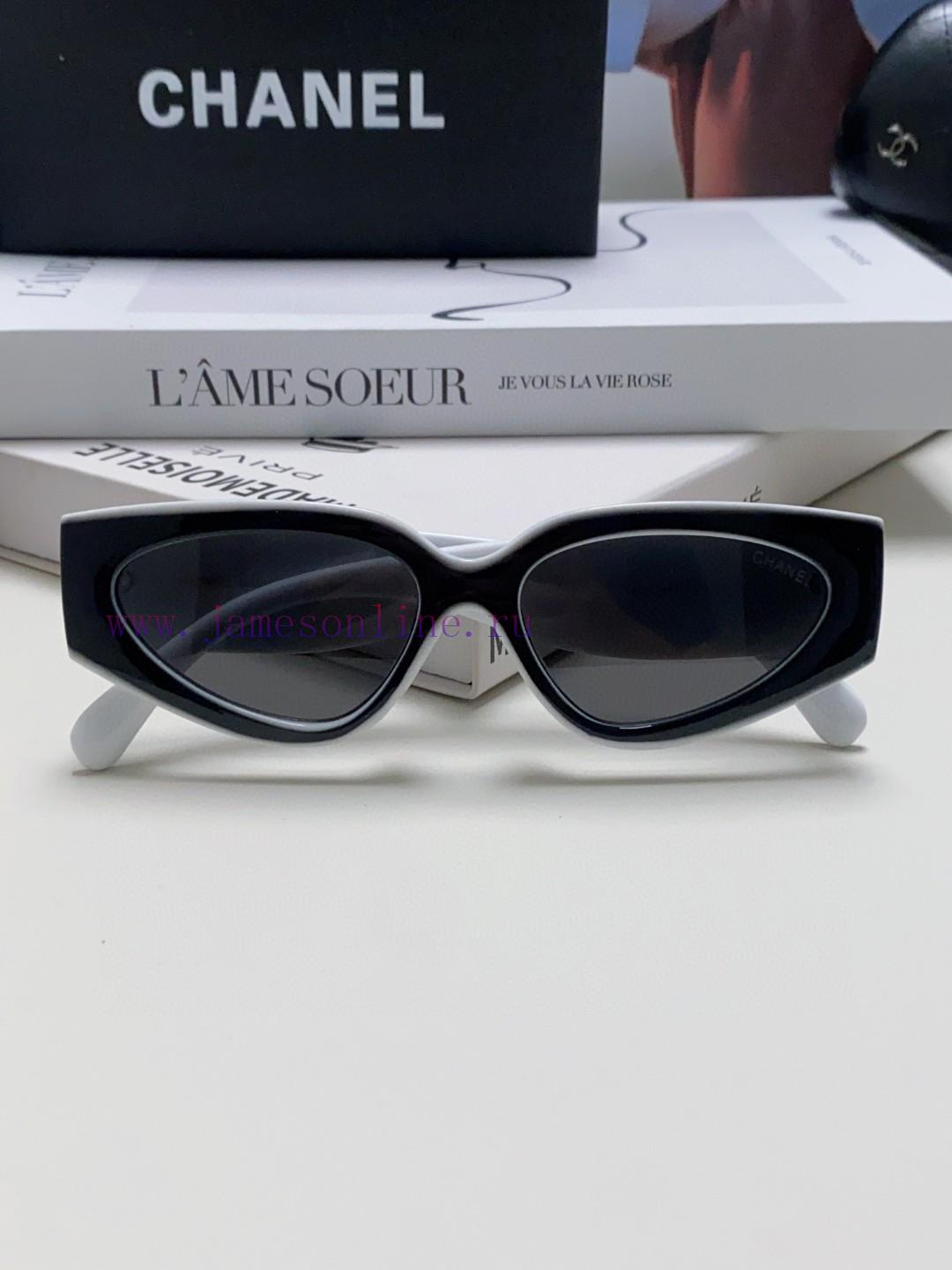 Chanel 2024 new sunglasses cat eye sunglasses narrow frame women's Korean version 24SS frame6hpz17ll - Image 10