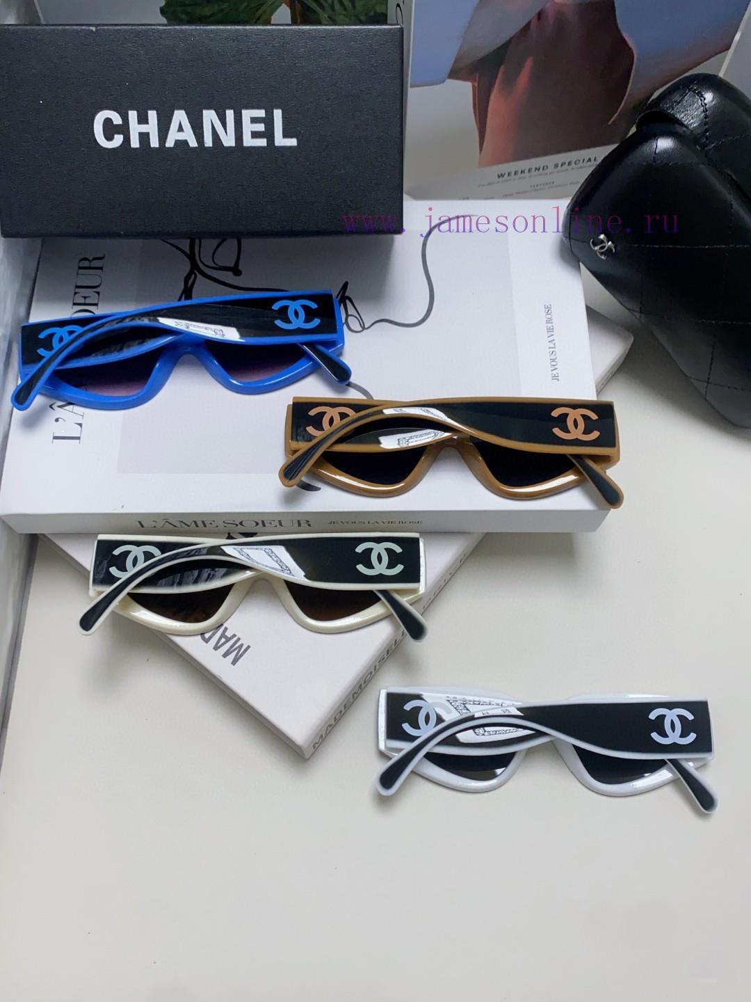 Chanel 2024 new sunglasses cat eye sunglasses narrow frame women's Korean version 24SS frame6hpz17ll - Image 12