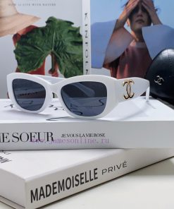 Chanel 2024 new Xiaohongshu hot item, dual CH handover logo sunglasses, women's high-end sunukwbxgmc