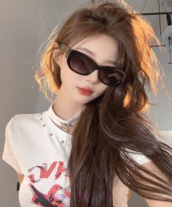 Chanel 2024 new Xiaohongshu hot item, dual CH handover logo sunglasses, women's high-end sunwjto8is7