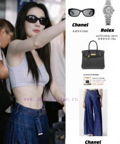 Chanel 2024 new Xiaohongshu hot item, dual CH handover logo sunglasses, women's high-end sun256u4u7w