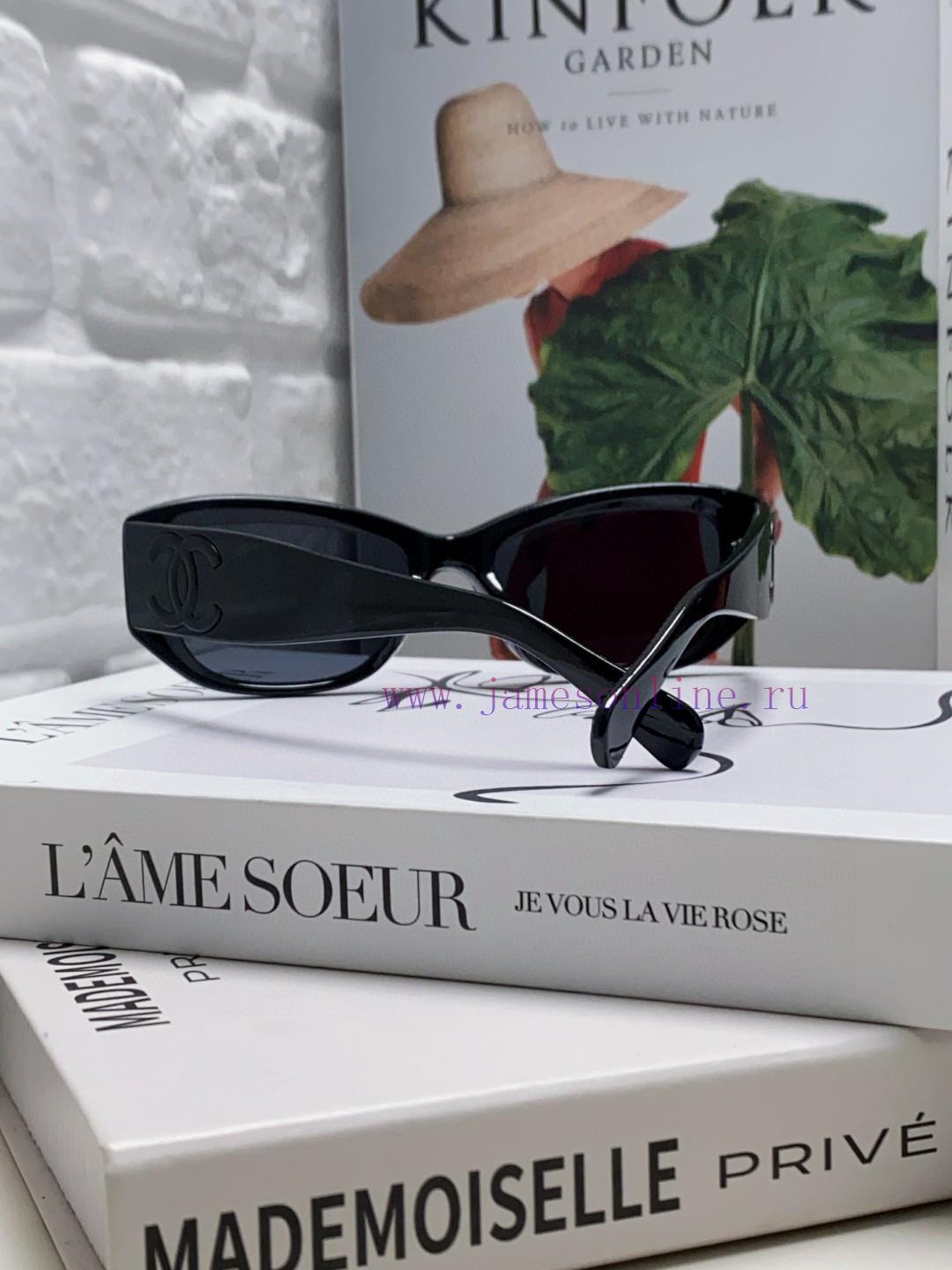 Chanel 2024 new Xiaohongshu hot item, dual CH handover logo sunglasses, women's high-end sun256u4u7w - Image 7