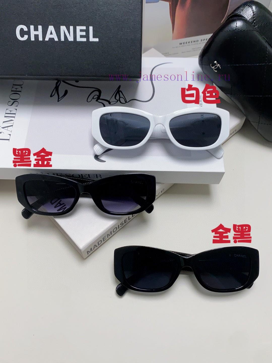 Chanel 2024 new Xiaohongshu hot item, dual CH handover logo sunglasses, women's high-end sun256u4u7w - Image 14