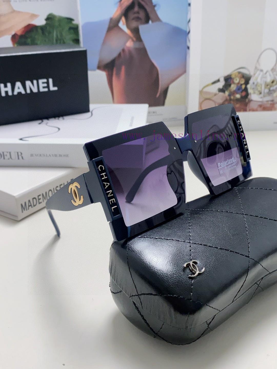 Chanel 2024 new Chanel style sunglasses, women's UV resistant polarized glasses for driving,5sv8uksh - Image 9