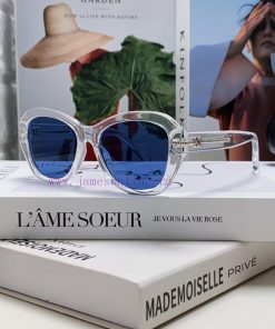 Chanel 2024 Chanel Sunglasses Chain Legs Butterfly Shaped Large Face Look Thin Simple Personjpn44lhw