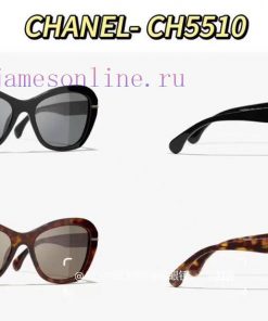 Chanel 2024 Chanel Sunglasses Chain Legs Butterfly Shaped Large Face Look Thin Simple Personlg3guizr