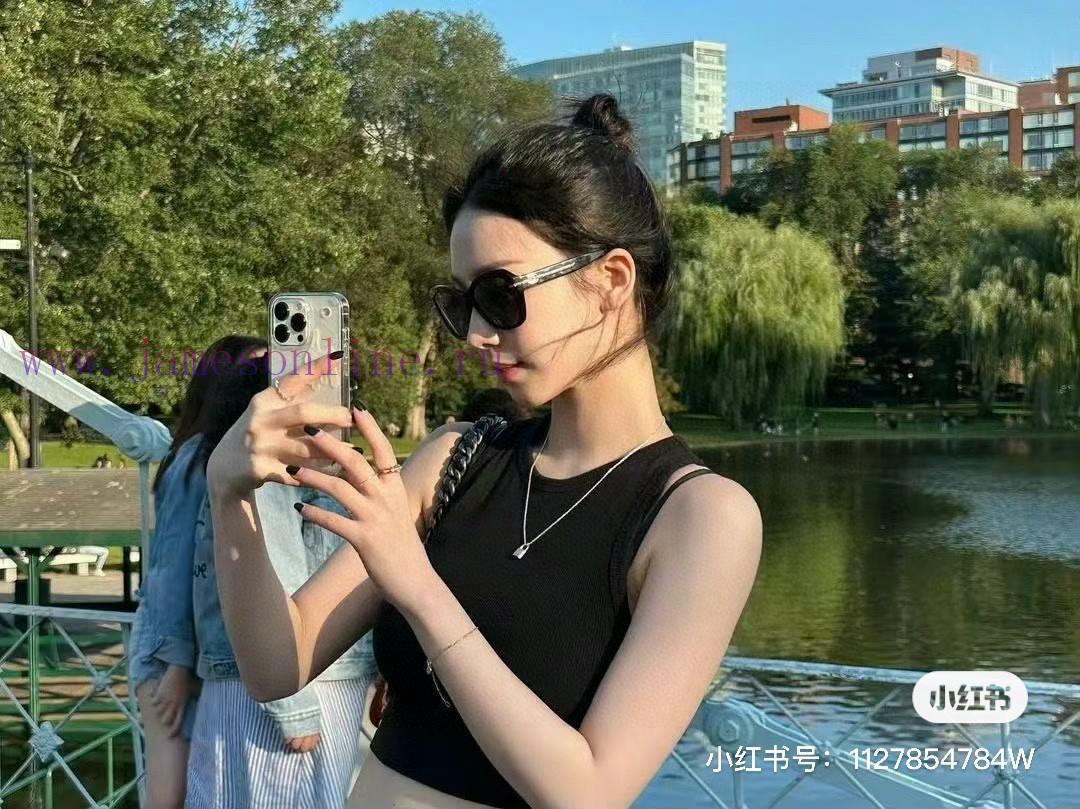 Chanel 2024 Chanel Sunglasses Chain Legs Butterfly Shaped Large Face Look Thin Simple Personcn3tl8qi