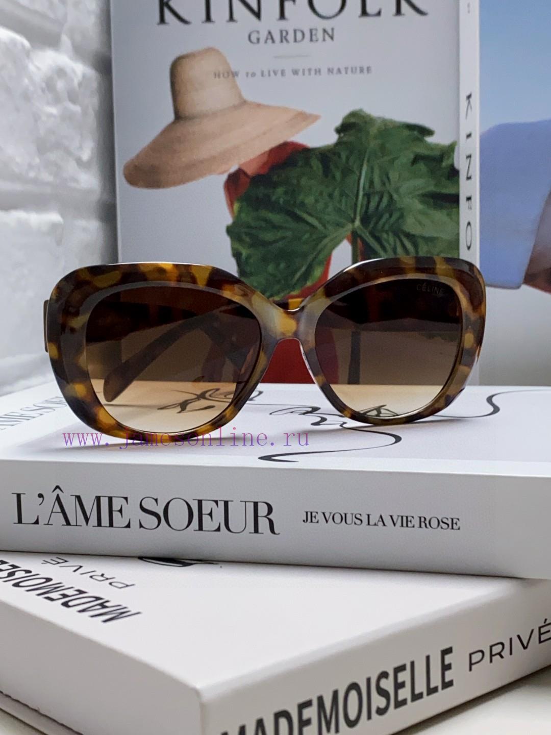 Celine Xiaohongshu, internet celebrity, round frame sunglasses, Triumphal Arch glasses, fashp2yahi58 - Image 5