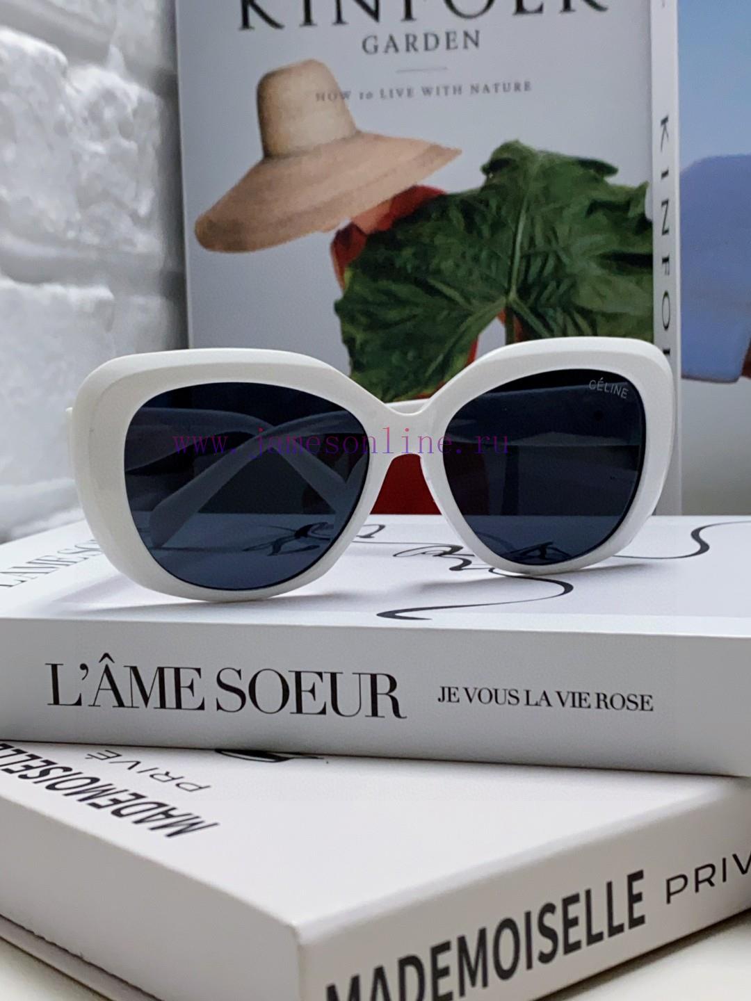 Celine Xiaohongshu, internet celebrity, round frame sunglasses, Triumphal Arch glasses, fashtnmt4a6d - Image 5