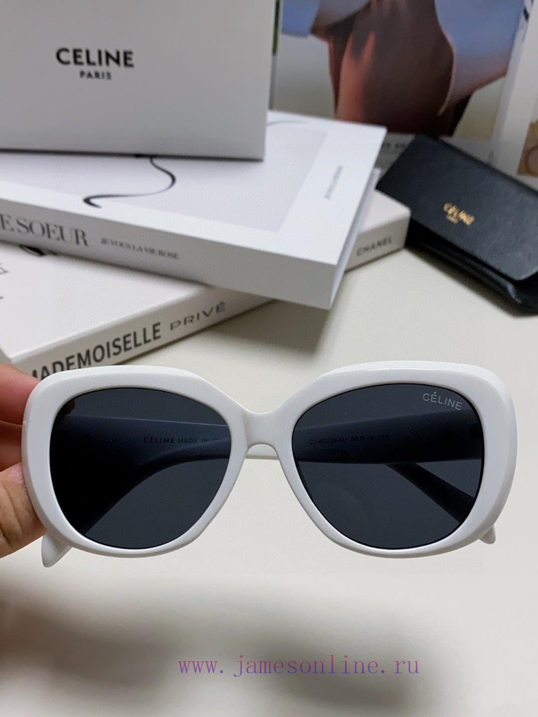 Celine Xiaohongshu, internet celebrity, round frame sunglasses, Triumphal Arch glasses, fashtnmt4a6d - Image 7