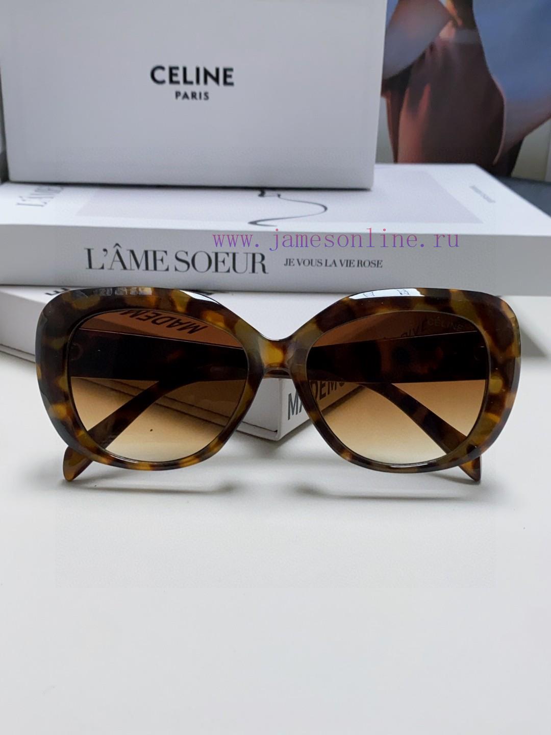 Celine Xiaohongshu, internet celebrity, round frame sunglasses, Triumphal Arch glasses, fashp2yahi58 - Image 10