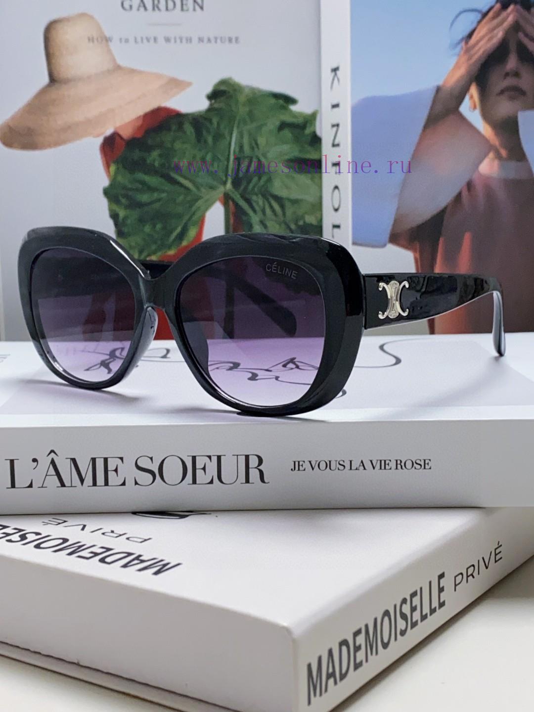 Celine Xiaohongshu, internet celebrity, round frame sunglasses, Triumphal Arch glasses, fash8n0jm8b1 - Image 4