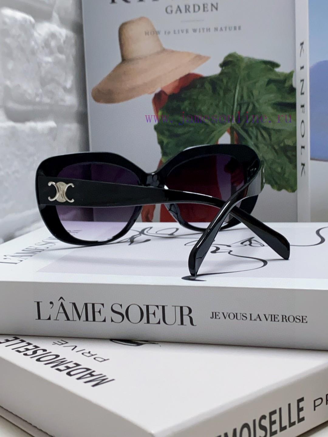Celine Xiaohongshu, internet celebrity, round frame sunglasses, Triumphal Arch glasses, fash8n0jm8b1 - Image 6