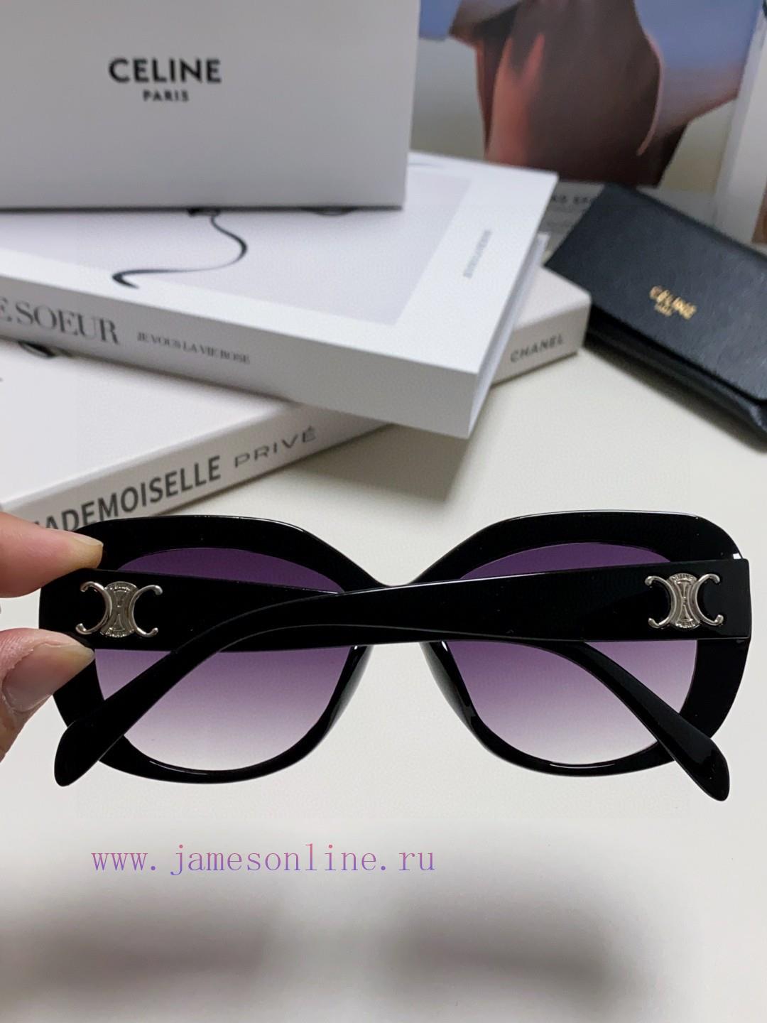 Celine Xiaohongshu, internet celebrity, round frame sunglasses, Triumphal Arch glasses, fash8n0jm8b1 - Image 8