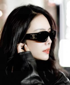 CELINE 2024 New Fashion Show Official Same Style Yang Mi Same Style Versatile Square Super Lmh20q4a3