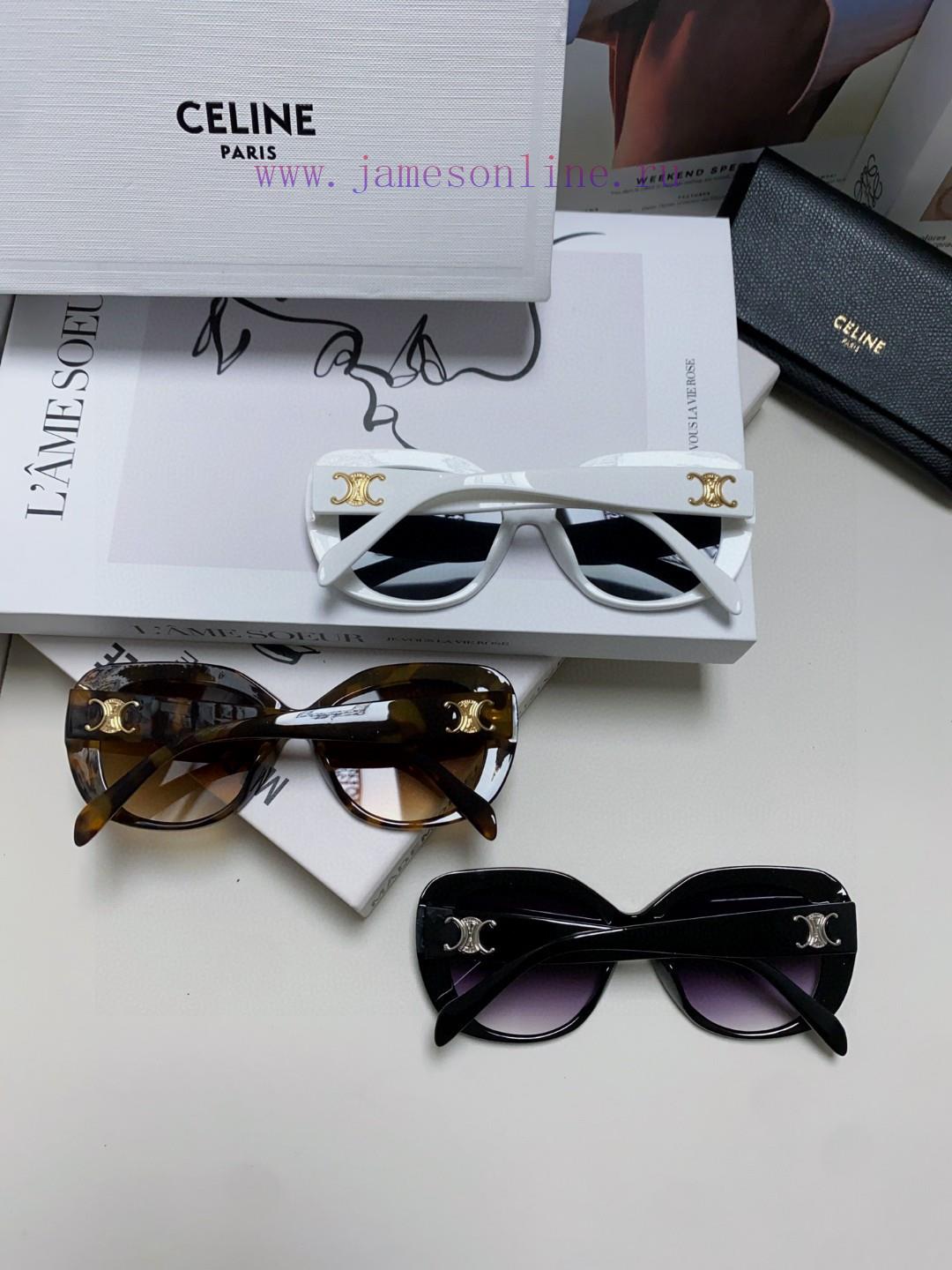Celine Xiaohongshu, internet celebrity, round frame sunglasses, Triumphal Arch glasses, fash8n0jm8b1 - Image 12