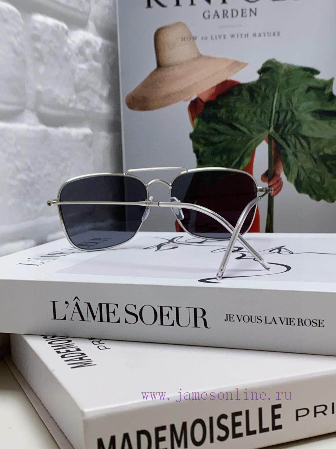 RayBanREVERSE Reversing Series Sunglasses Male Female Concave Sunglasses Pilot Square 0RBR010okz2uwu - Image 5