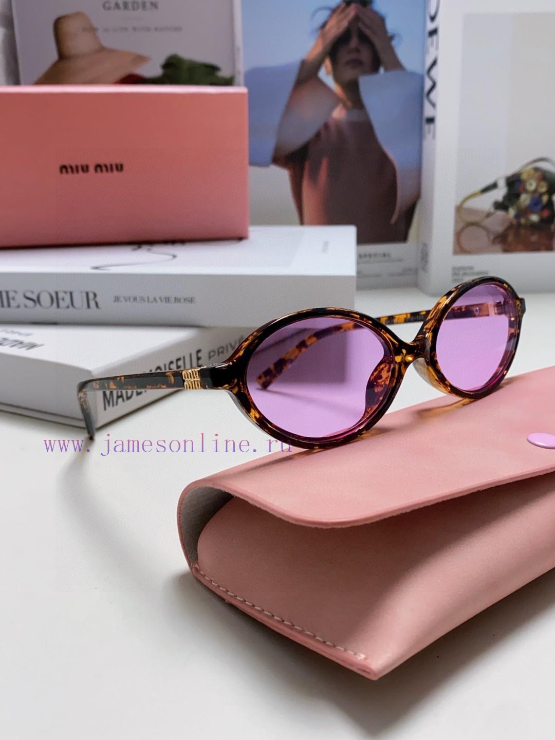 MIUMIU Zhang Yuanying Bookworm Retro Small Round Frame Sunglasses for Men and Women 2024 Newyld0fiuf - Image 10