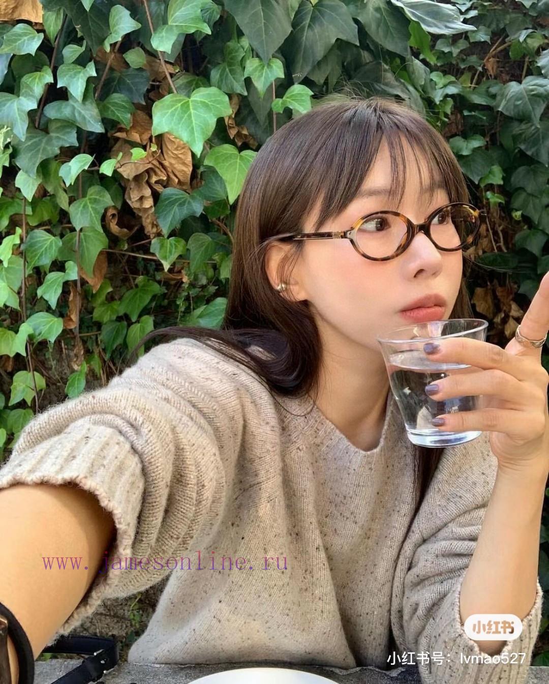 MIUMIU Zhang Yuanying Bookworm Retro Small Round Frame Sunglasses for Men and Women 2024 New7l97ny2p