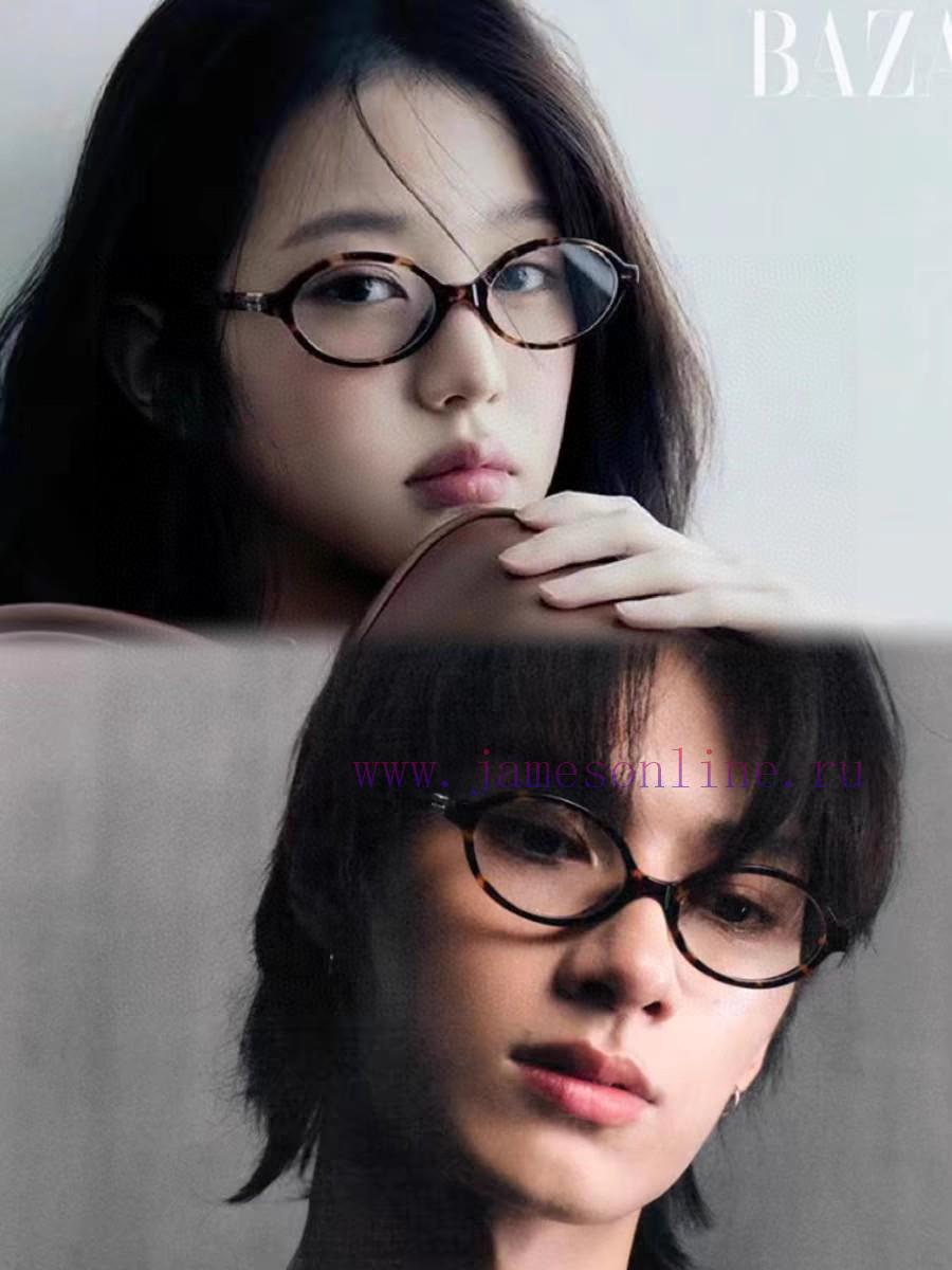 MIUMIU Zhang Yuanying Bookworm Retro Small Round Frame Sunglasses for Men and Women 2024 New7l97ny2p - Image 3