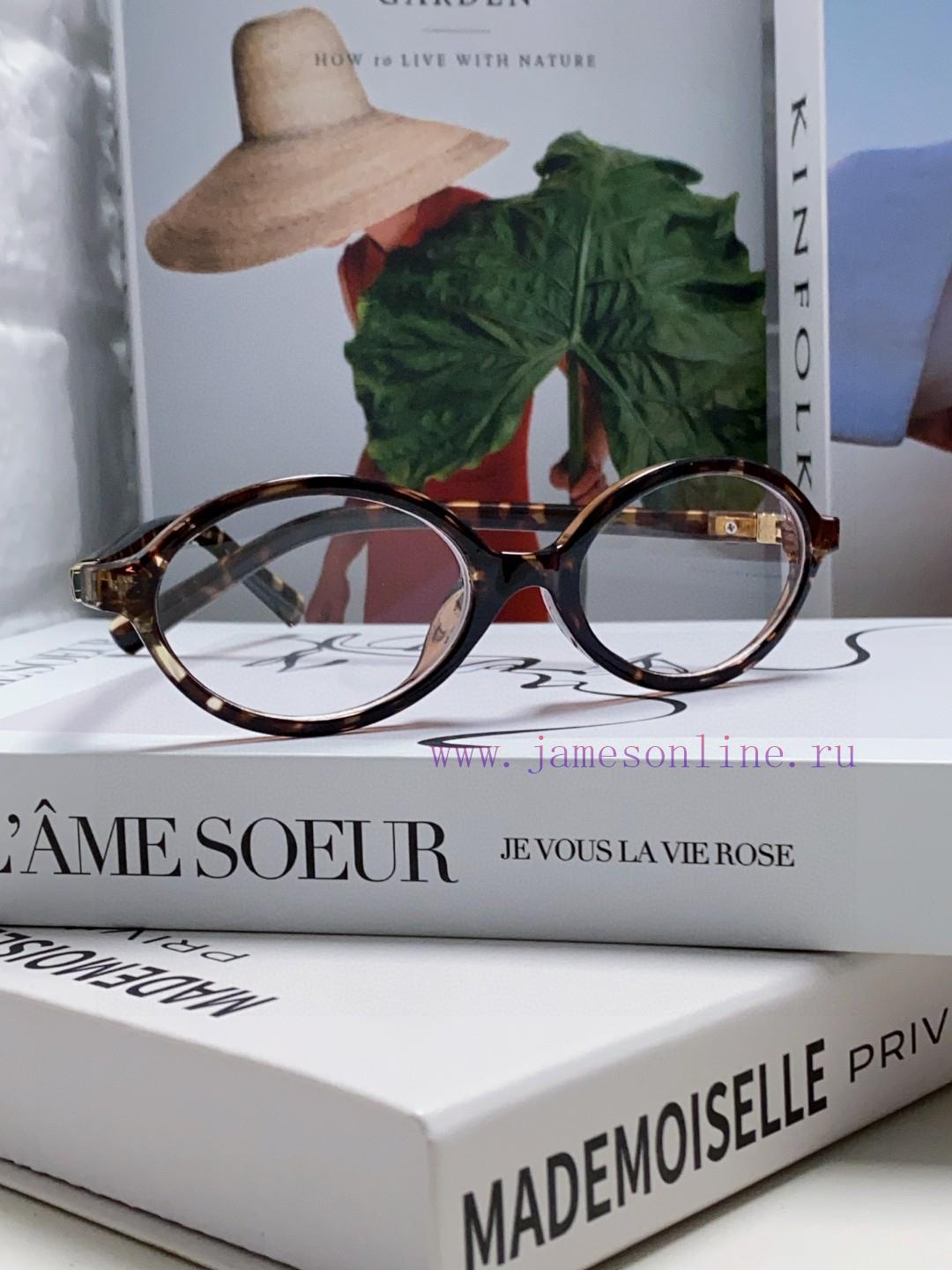 MIUMIU Zhang Yuanying Bookworm Retro Small Round Frame Sunglasses for Men and Women 2024 New7l97ny2p - Image 5