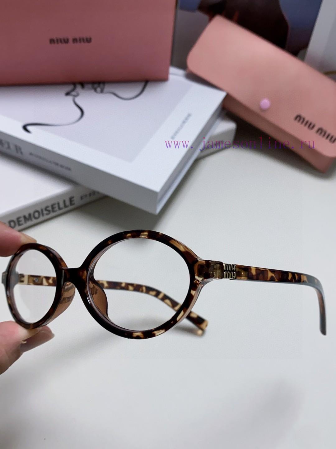 MIUMIU Zhang Yuanying Bookworm Retro Small Round Frame Sunglasses for Men and Women 2024 New7l97ny2p - Image 9